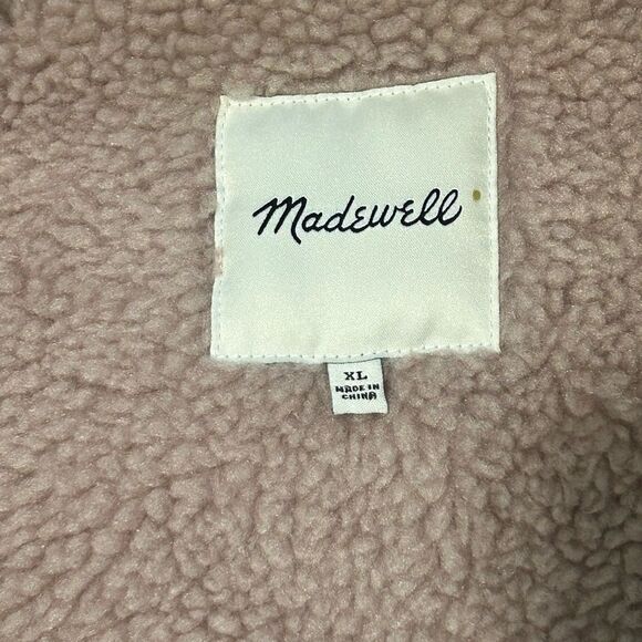 Madewell Sherpa-Trimmed Surplus Jacket Size XL - Picture 5 of 7